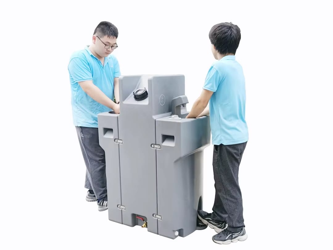 Hand wash station mobile restroom