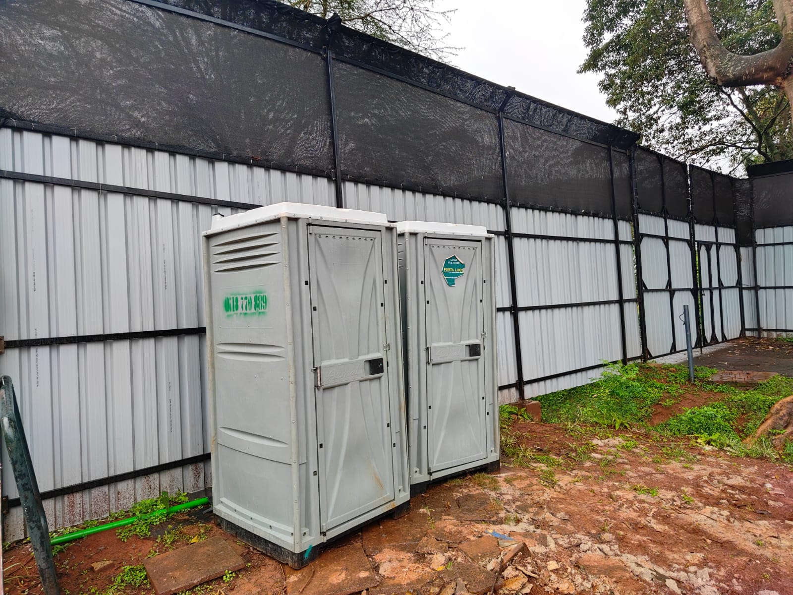 Construction Non-Flushable Units mobile restroom